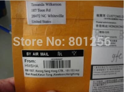 The links for special order and shipping cost paying