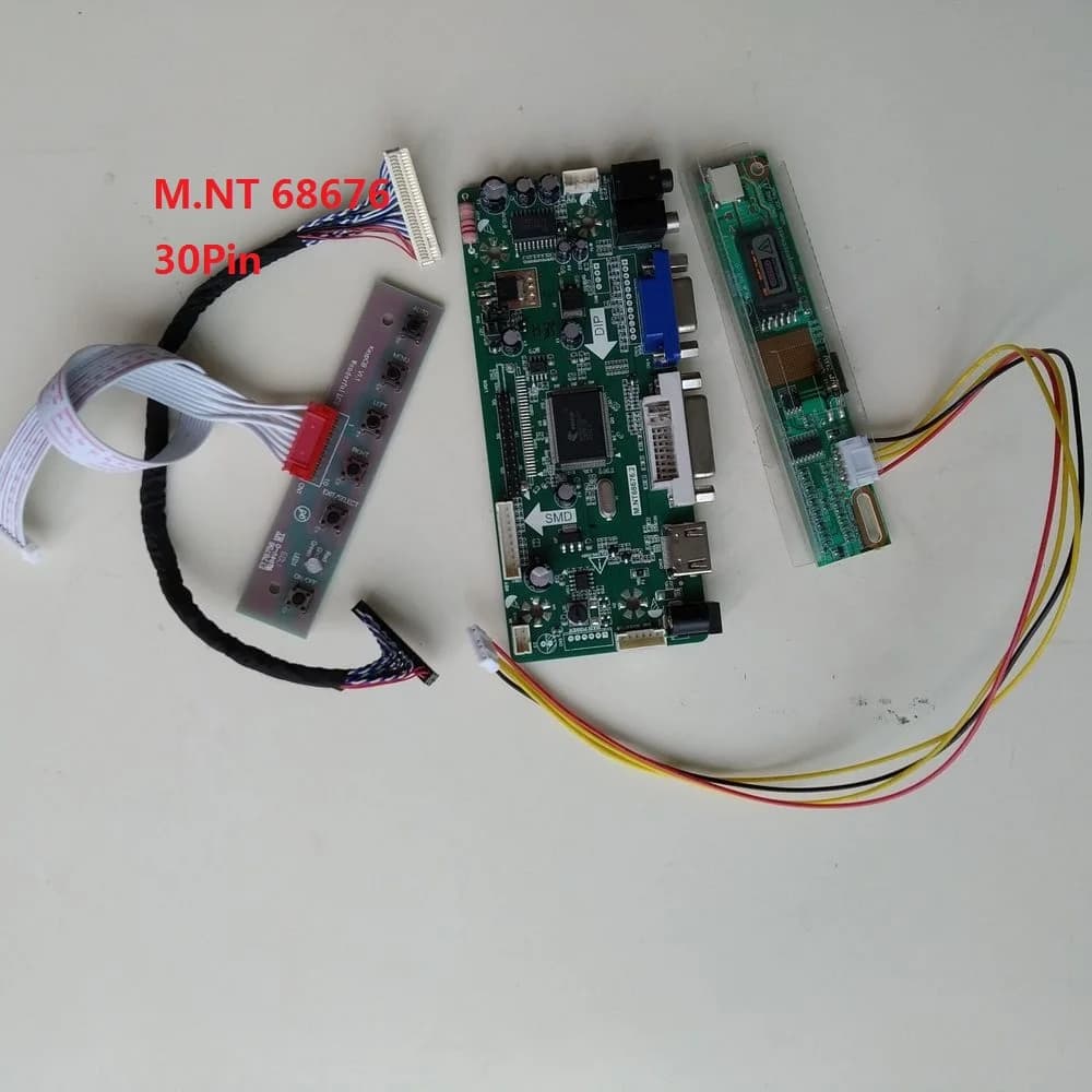 Kit for B141EW04 V7 Display Panel 30pin Controller board Screen Driver 1 lamps LVDS 14.1" 1280X800 DVI HDMI-compatible Signal