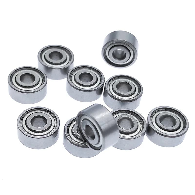 10pcs 603ZZ bearing 3*9*4 mm metal sealed bearing carbon steel bearing 603 miniature bearing hardware transmission parts