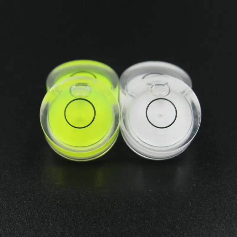 Universal Bubble Level Bullseye Spirit Level Vial 18*9mm Circular Horizontal Measuring Instrument 1 PCS