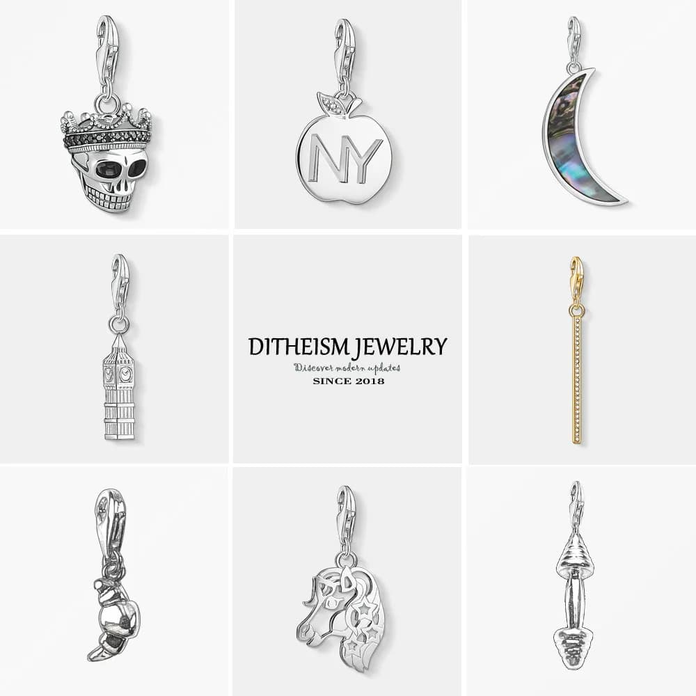 Big Ben Charms Pendant, 2018 Fashion Jewelry 925 Sterling Silver Classic Gift For Women Men Boy Girls Fit Bracelet Necklace Bag