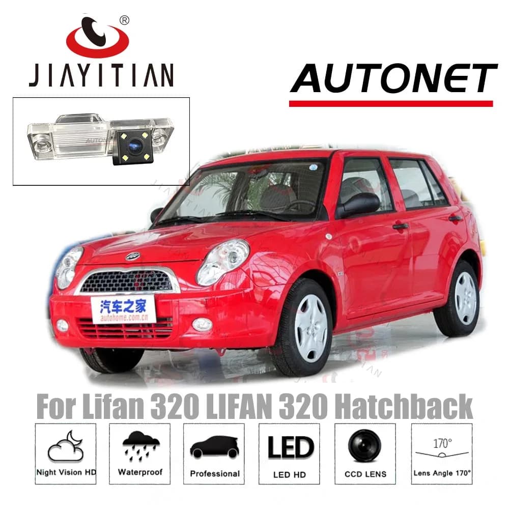 JIAYITIAN Rear View Camera for Lifan 320 Lifan Smily Lifan Smiley 330 2011~2020 CCD Night Vision Reverse camera Backup Camera