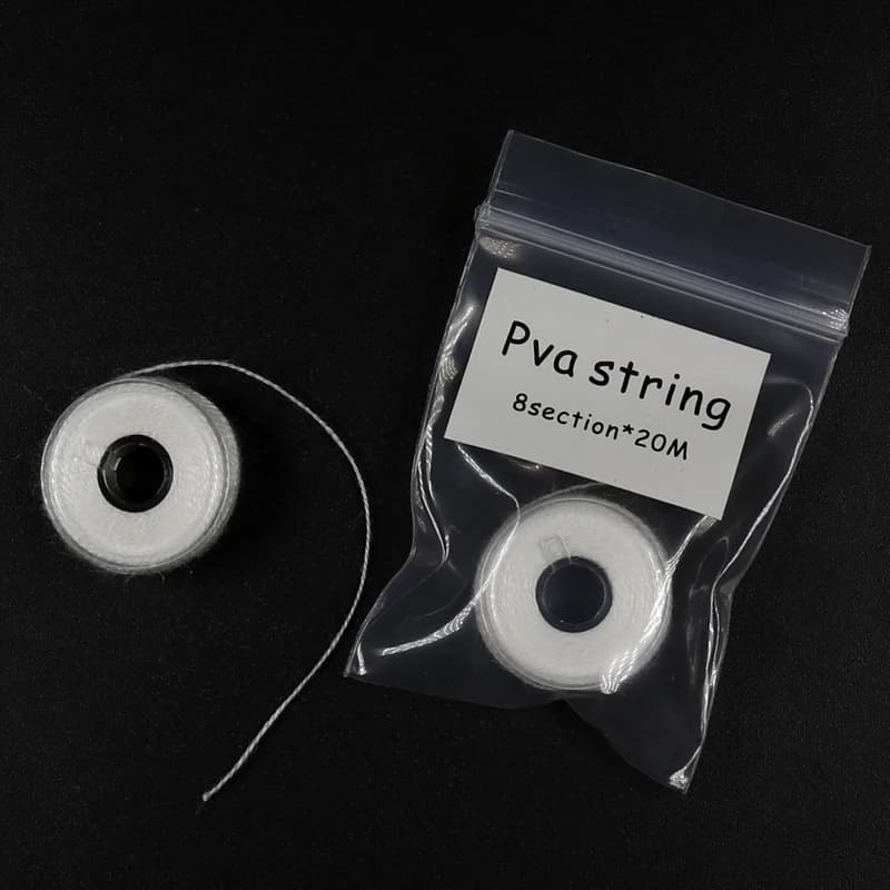 Bimoo 20m/Piece PVA String Carp Fishing PVA Line PVA Thread Bait Rig Accessory Barbel Fishing Terminal Tackles