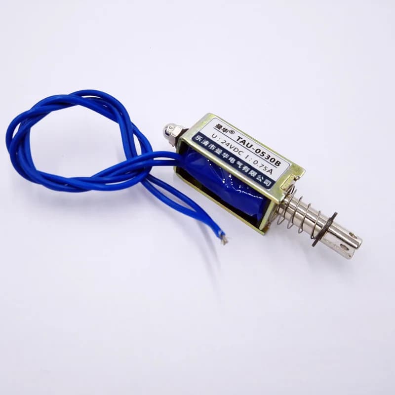 TAU-0530B magnet force push and pull DC12V  6V 24V electromagnet Open Frame solenoid