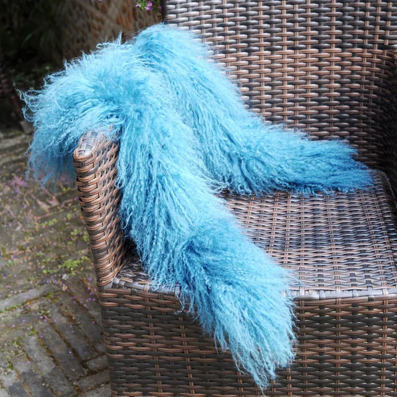 130CM European Fashion Ladies Mongolian Lamb Fur Genuine Tibetan Sheep Fur Scarf