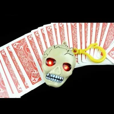 Skull Finding Cards,Skull Prophecy - Magic Tricks,Satge Magic Props,Card Magic Accessories,Close-Up,Gimmick