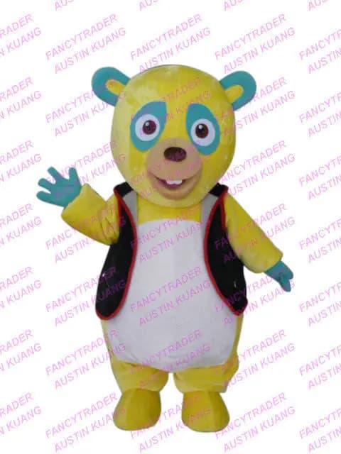 hot sale Special Agent Oso cartoon mascot suit carnival costume fancy dress costumes animal mascot party