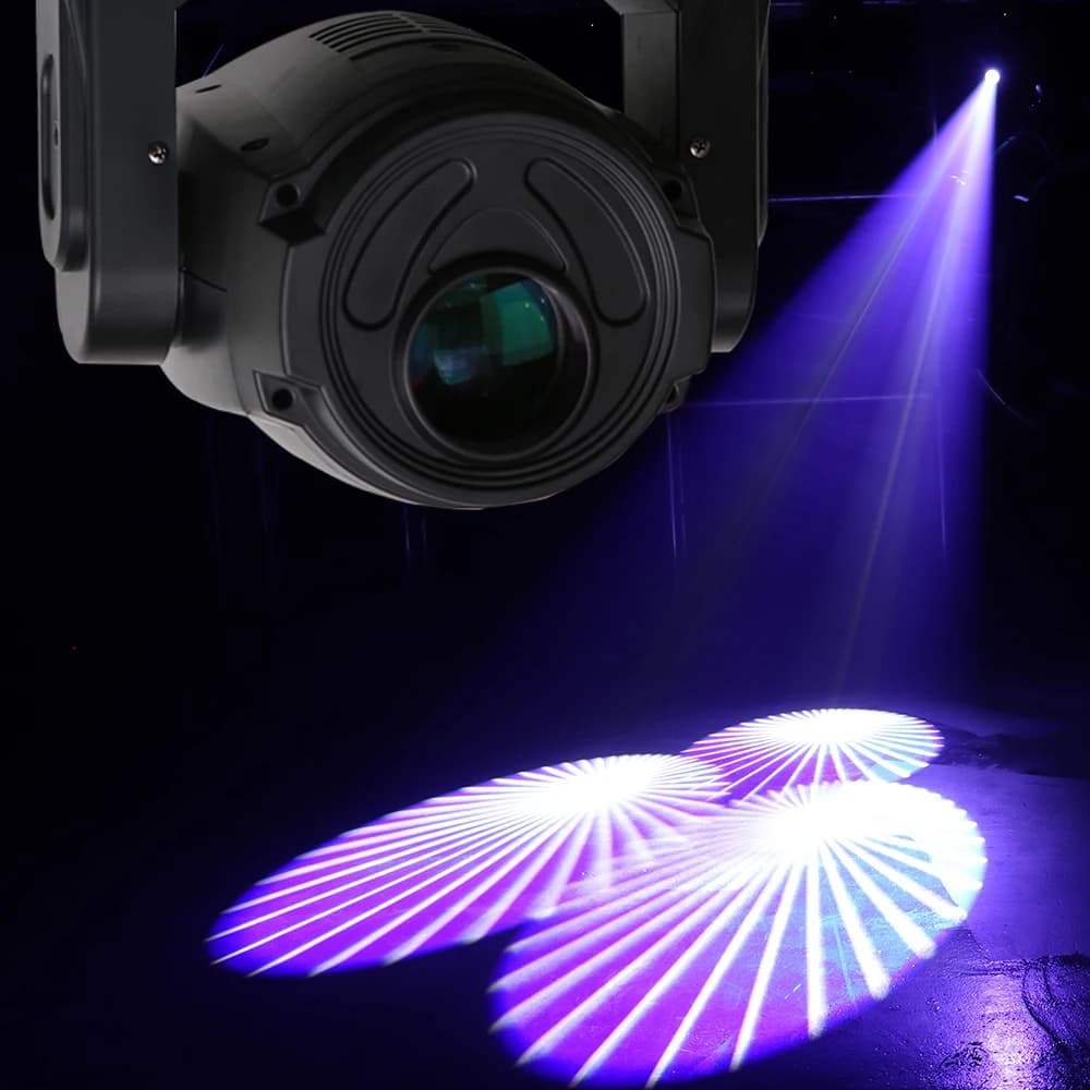 2pcs/lot flight case led 260w 3in1  beam spot wash  moving head stage lights stage yoke light with advanced dmx programs 16 chan