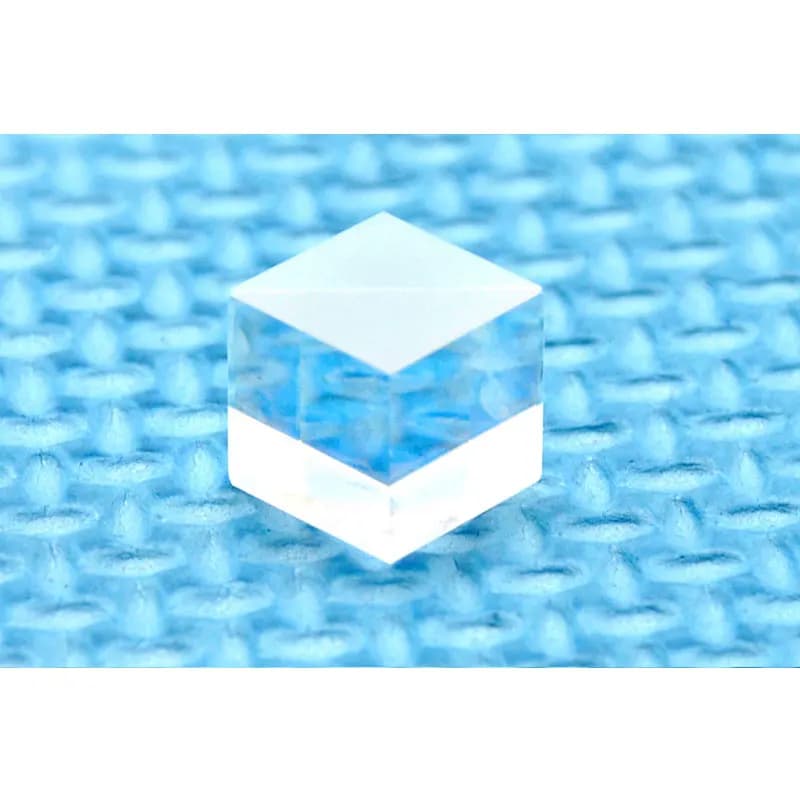 2pcs 10mm Dia Prism PBS for 630nm 650nm 660nm Red Laser Diode Polarizing Beam Splitter