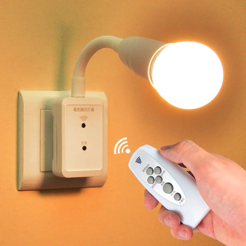 5M Remote Control Mini LED Sleep Lamp for baby Child Energy Saving Bedside Smart Wall Sleep Light