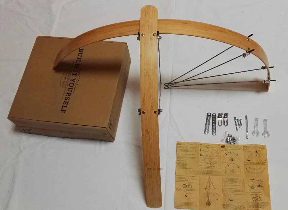 Road Bike Wooden Fender, Retro Bicycle Fender, Bamboo Mudguard, Bicycle Accessories,  20Inch