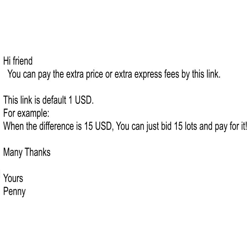 it is for extra shipping fees cost or difference