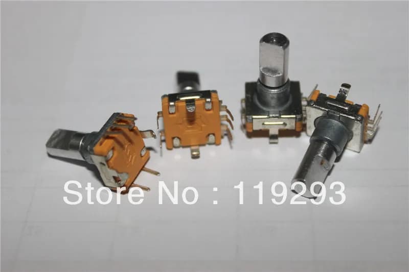 [bellla]SOUNDWELL EC11 Thin coding switch 30 is positioned number 15 pulse 15 shaft length car audio digital potentiometer--10pc