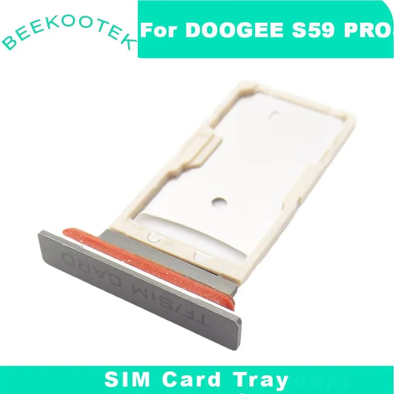 New Original DOOGEE S59 Pro S58 Pro SIM Card Holder SIM Slot Card Tray Holder Tray Slot Part For doogee S58 pro Smart Phone