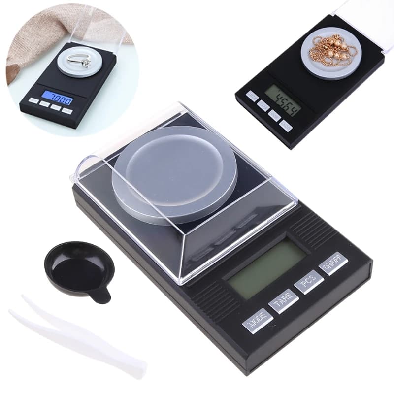 20g/0.001g Mini Digital LCD Electronic Gram Jewellery Gold Weighing Pocket Scale