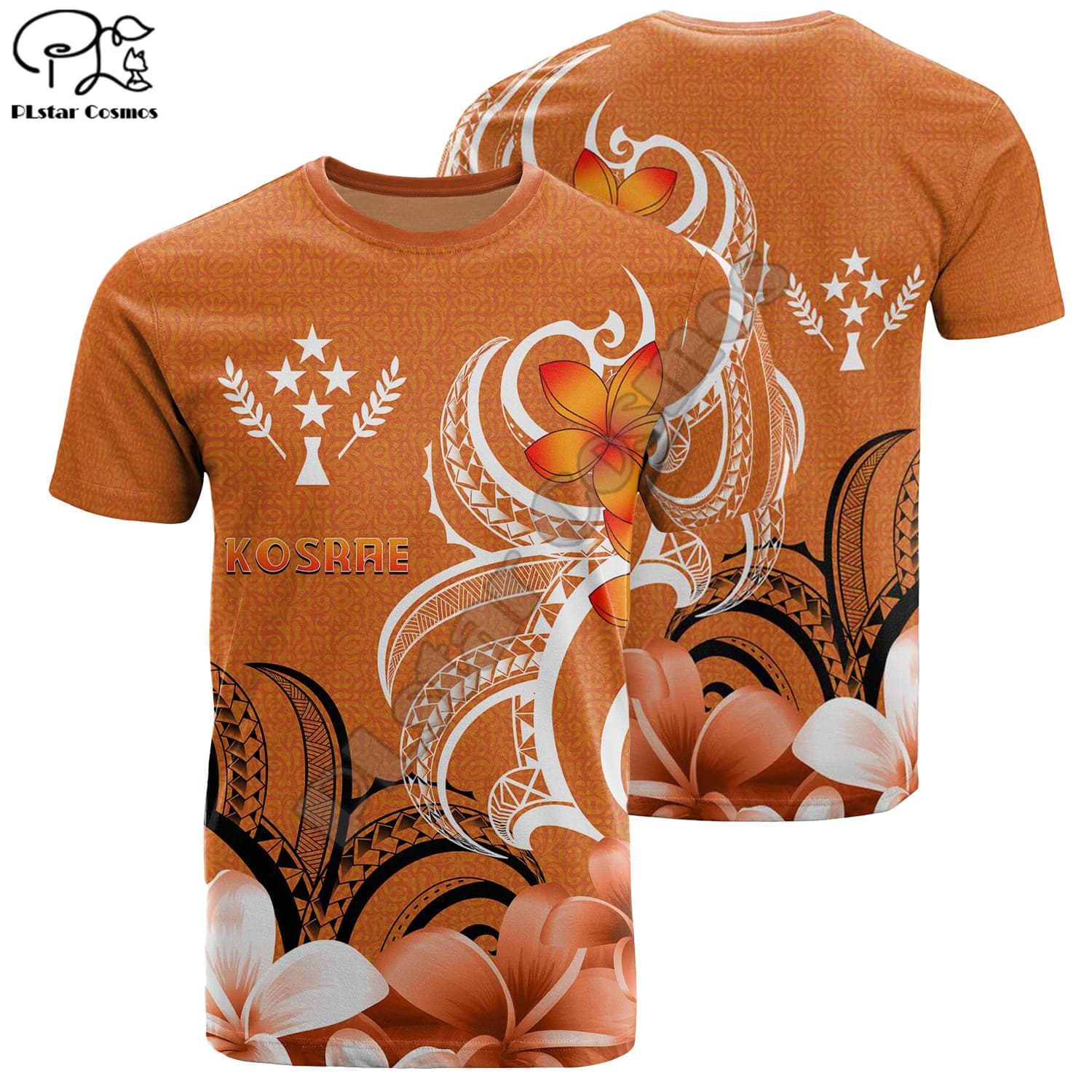 PLstar Cosmos Polynesia Kosrae Island New Fashion Men/Women T-Shirts 3d Printed Summer Short-Sleeve Top Streetwear Style-5