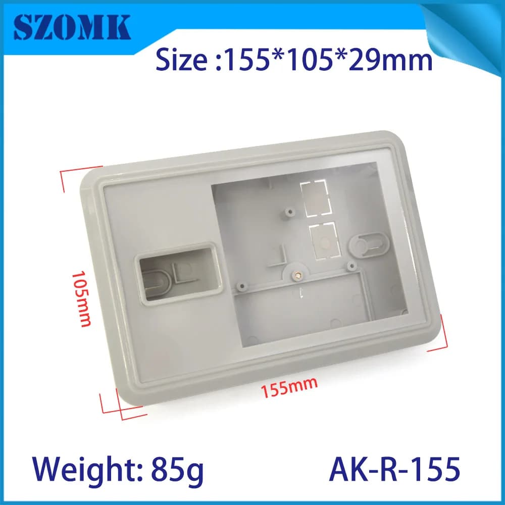 1Piece szomk plastic electronic enclosure card reader cabinet access control housing for electronics junction box 155*105*29mm