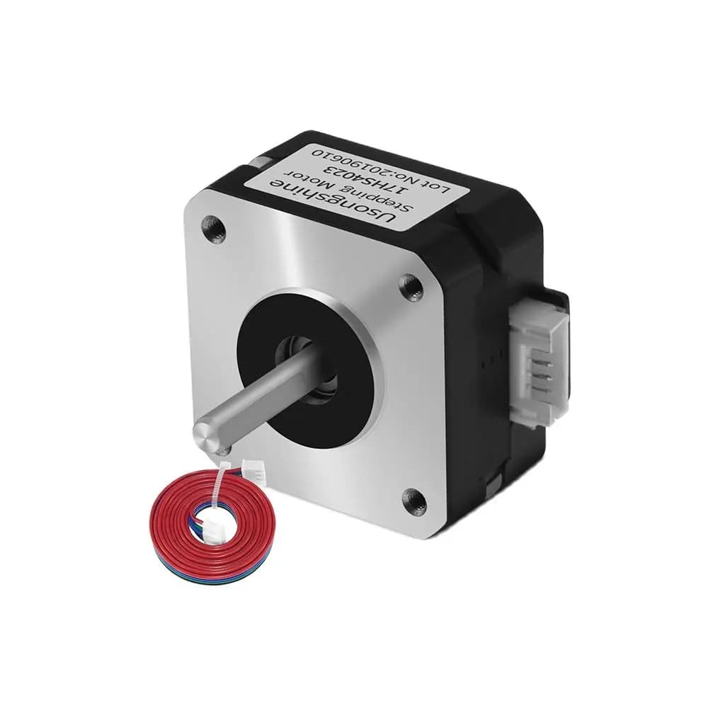 Usongshine Nema17 Stepper Motor 17HS4023 42BGYH 4-lead 1.0A 13N.cm For CNC Laser Engraving machine 3D Printer