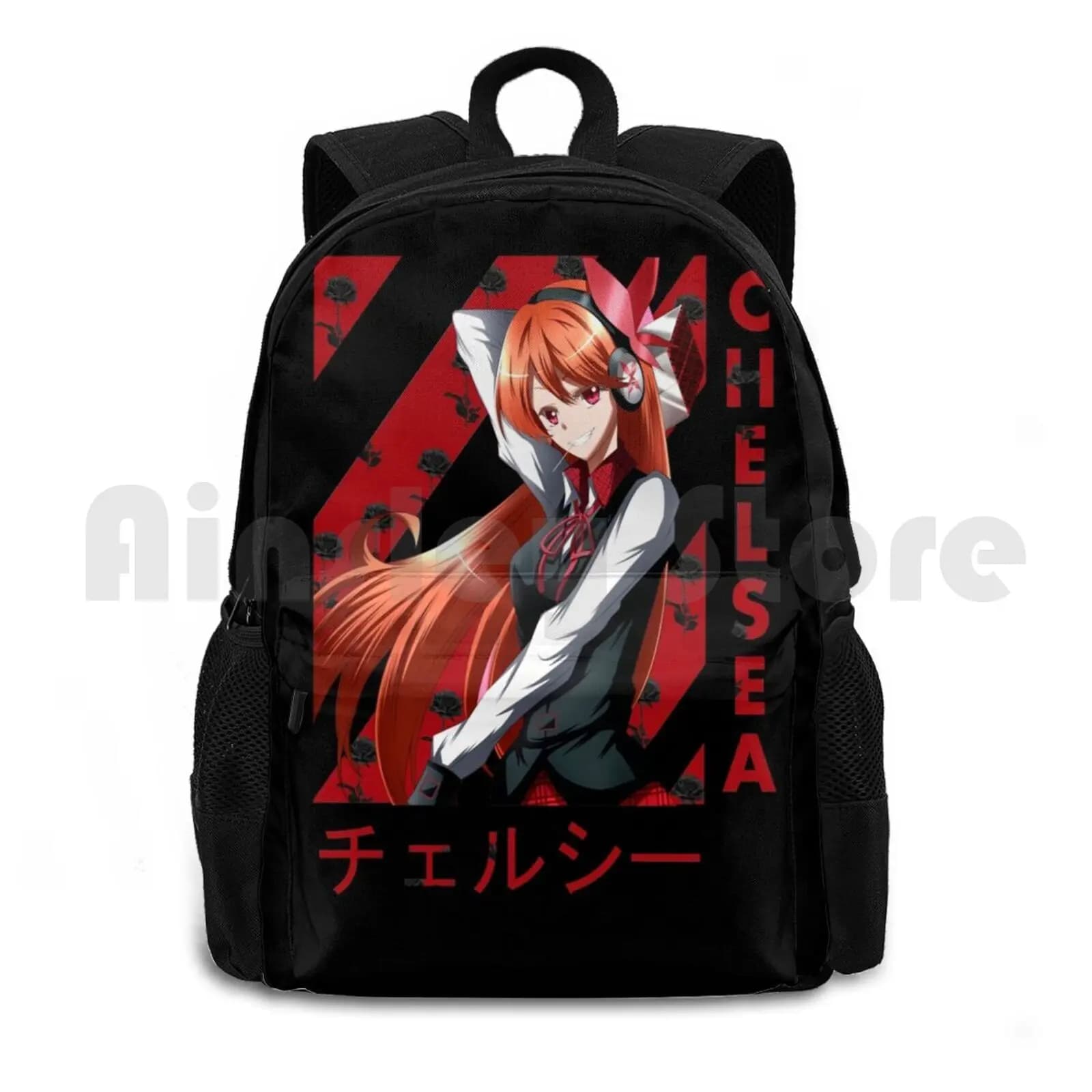 Outdoor Hiking Backpack Riding Climbing Sports Bag Akame Ga Kill Akame Ga Kill Anime Anime Rubster21 Manga Manga Waifu Waifu