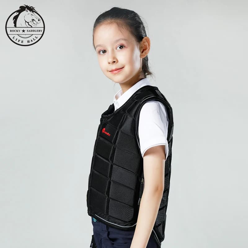 Cavassion riding vest Eva thick protective vest kids outdoor safety horse riding equestrian vest Children's equestrian equipment