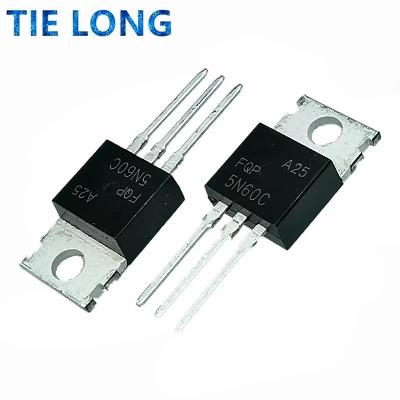 10PCS FQP5N60C TO-220 5N60C 5N60 TO220 Transistor IC