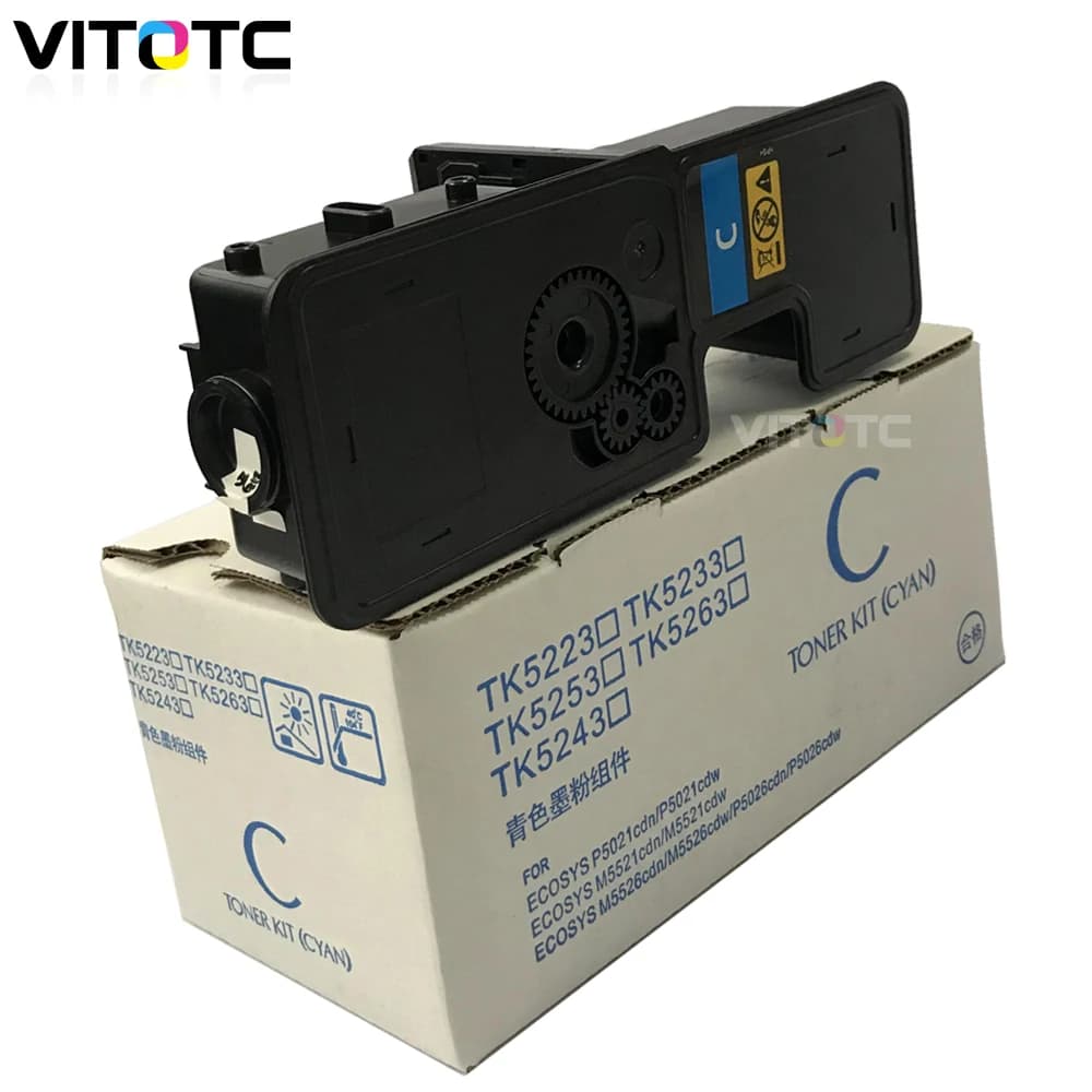 TK-5230K TK-5230C TK-5230M TK-5230Y Toner Cartridge For KYOCERA Ecosys M5521cdw M5521cdn P5021cdw P5021cdn 5021 5521 MFP Printer