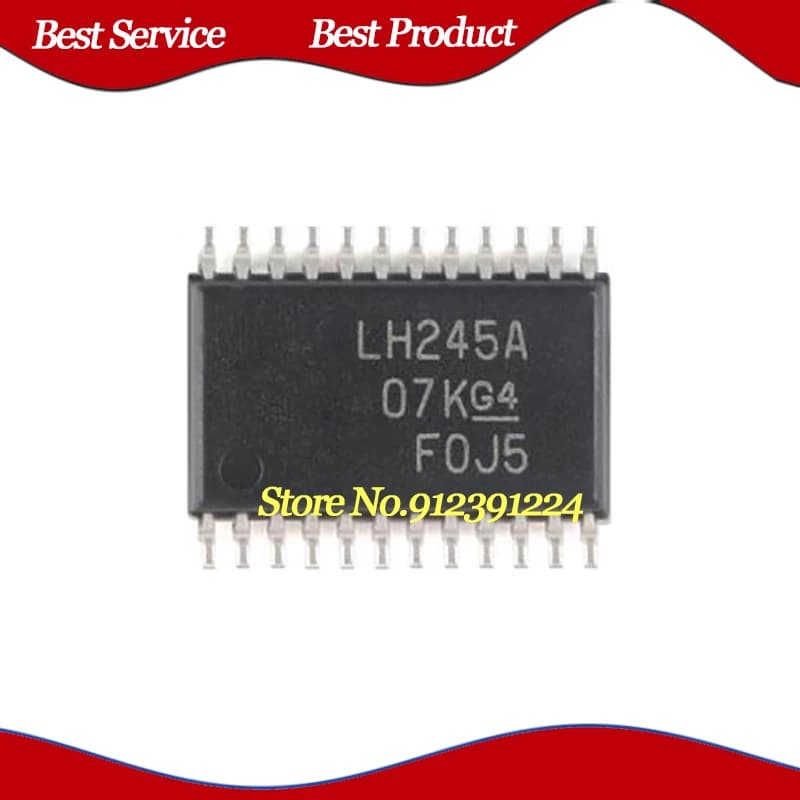 10 Pcs SN74LVCC3245APWR LH245A TSSOP24 New and Original In Stock