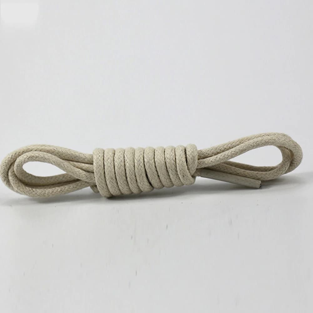 1Pair Round Shoelaces Polyester Solid Classic Shoelace Casual Sports Boots shoeLaces 80cm/90cm/100cm/120cm Women Men
