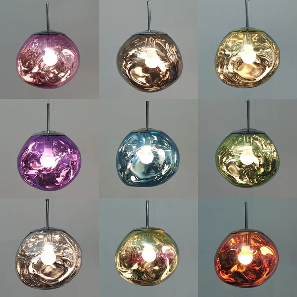 Modern LED Pendant Light Lava Home Decoration Bedroom Living Room Pendant Lamp Dining Room Hanging Lamp Indoor Decor Lighting