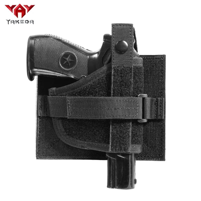 Yakeda removable black tactical weapon bags waterproof gun case holder pistol holster