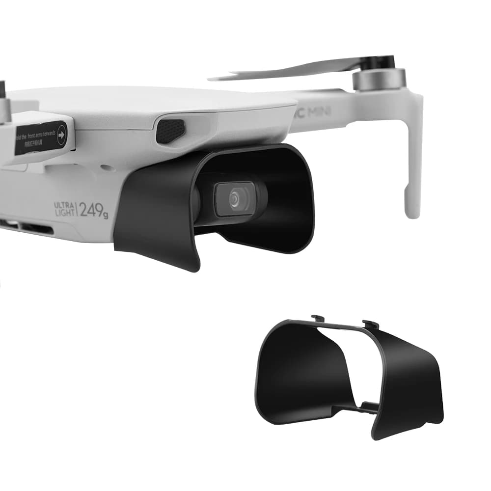 Lens Cover Sunshade Protective Cap for DJI Mini 4K/Mavic Mini 1/2/SE Lens Hood Anti-glare Gimbal Camera Guard Props fixer