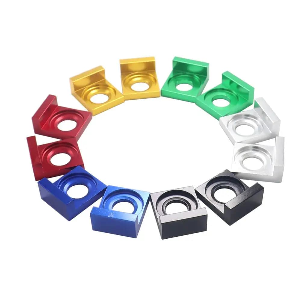 12mm/15mm Aluminum CNC Chain Block Axle Tensioner Adjuster for Motorcycle Pit Bike XR50 CRF70 SDG 107 125