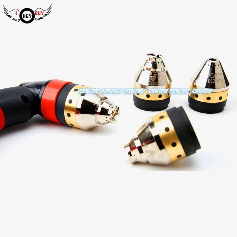 P80 Protective Cover Plasma Torch Cutting Nozzle Protection Sleeve Instead Guide Wheel Ceramic Contact Cutter Protective Cover