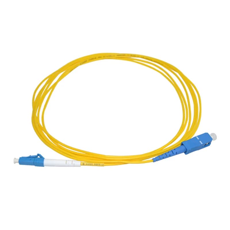 10PCS high quality SC-LC UPC single mode Simplex Fiber Optic Patch Cord SC-LC FTTH Fiber jumper Free Shipping