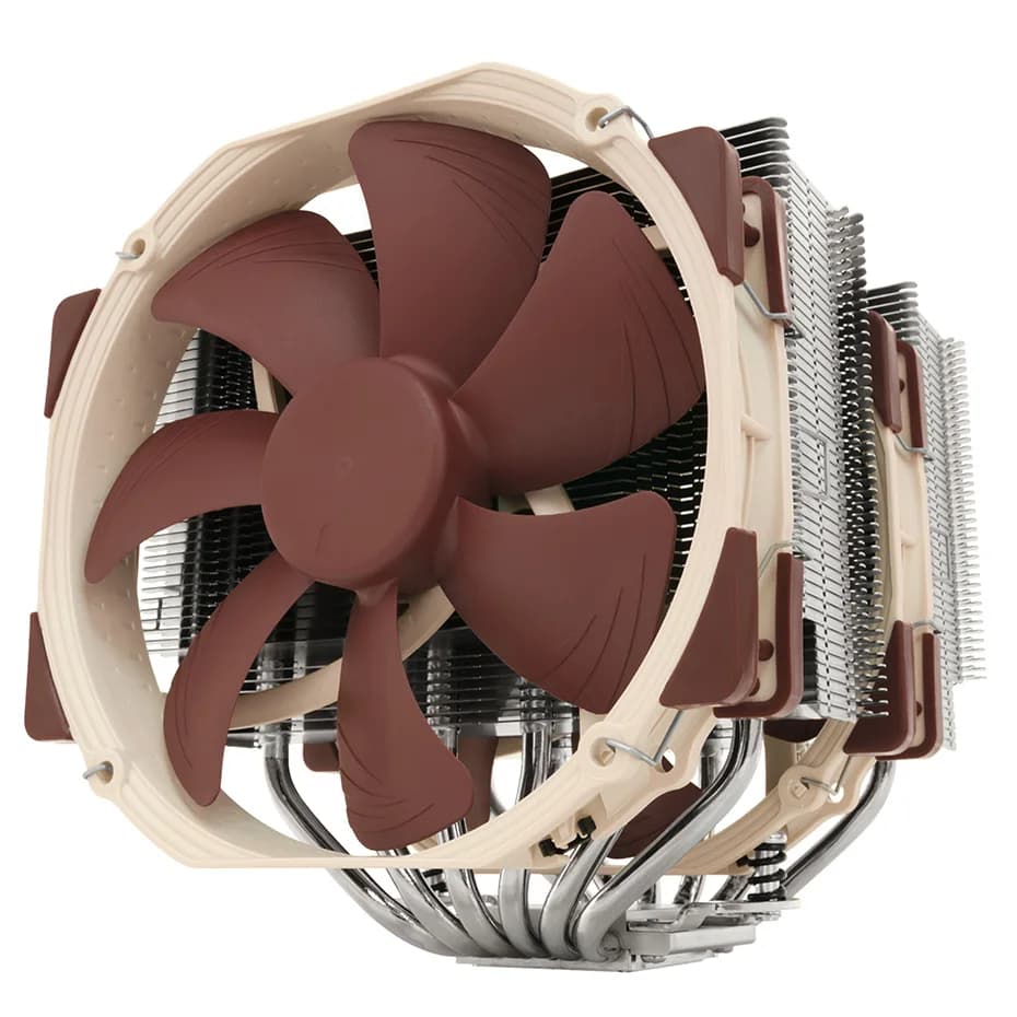 Noctua NH-D15 6 Heatpipe CPU Cooler Twin Towers Double NF-A15 140mm PWM Cooling Fan Quiet For LGA1700 115x 2011 2066 AM4 AM5
