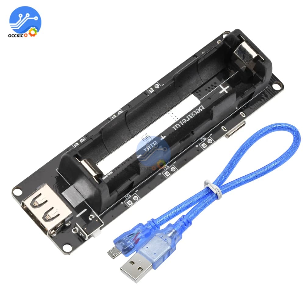 Bms 18650 Battery Shield V3 Expansion Board ESP32 Micro USB Port Type-A USB Module for Arduino for Wemos Battery Holder Balancer