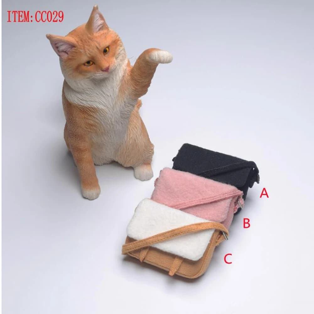 CCTOYS CC029 1/6 Scale Women Suede Crossbody Bag Trendy Shoulder Bag Model Fit Female Soldier Action Figure Dolls