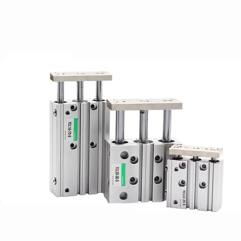 TCL TCL16 10-250MM AIRTAC TYPE Compact Guide Three axis Cylinder pneumatic components  TCL16-10 TCL16-20 TCL16-25 TCL16-30