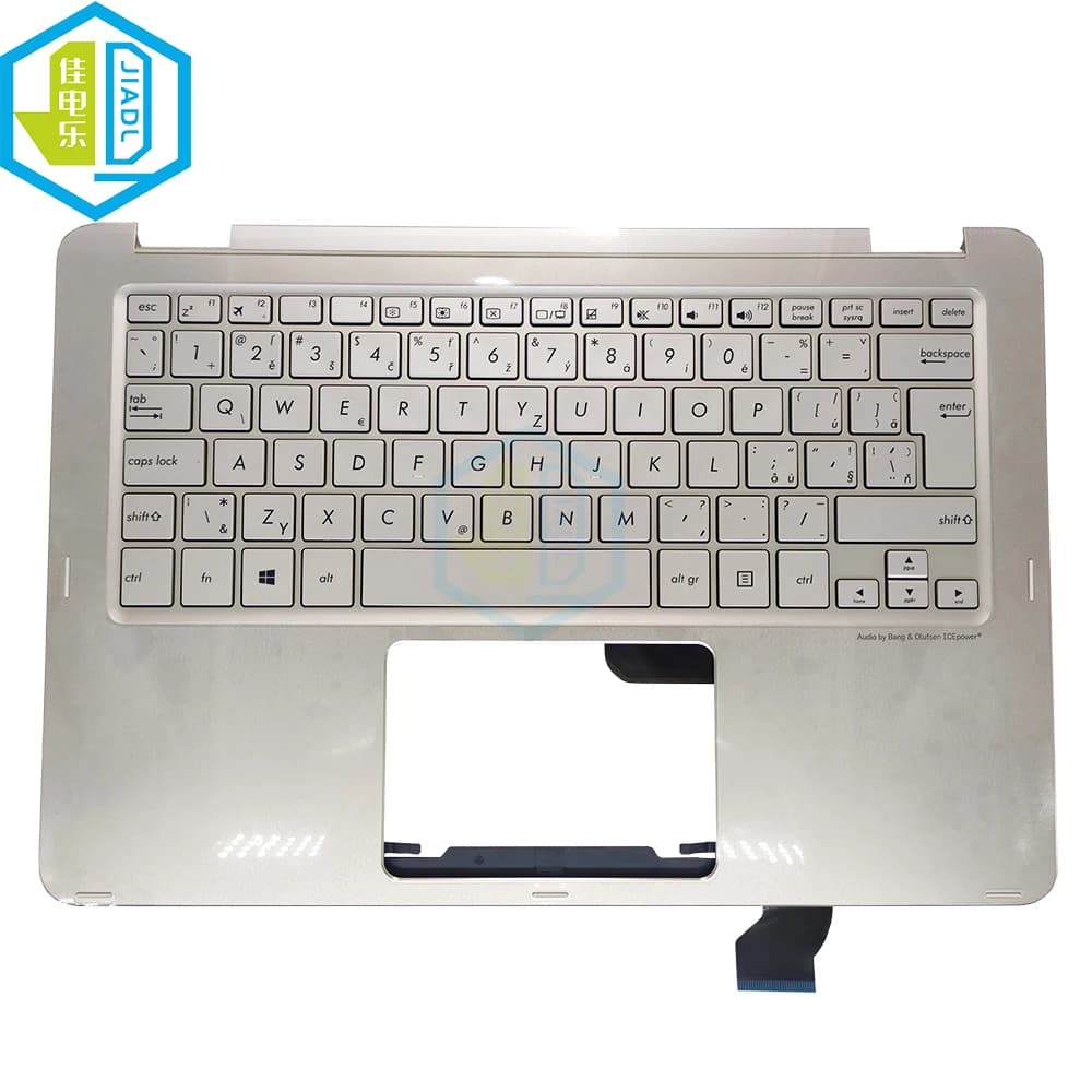 UX360 Czech Slovakia Keyboard Palmrest For ASUS Zenbook UX360C UX360CA Laptop Keyboards C Shell 90NB0BA1-R31CS0 0KNB0-2127CS00