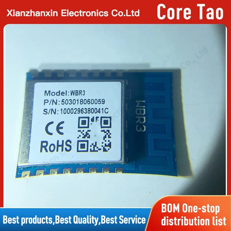 1PCS/LOT Graffiti intelligent WBR3 serial remote wireless WiFi bluetooth module passthrough AP/STA/BLE4.2