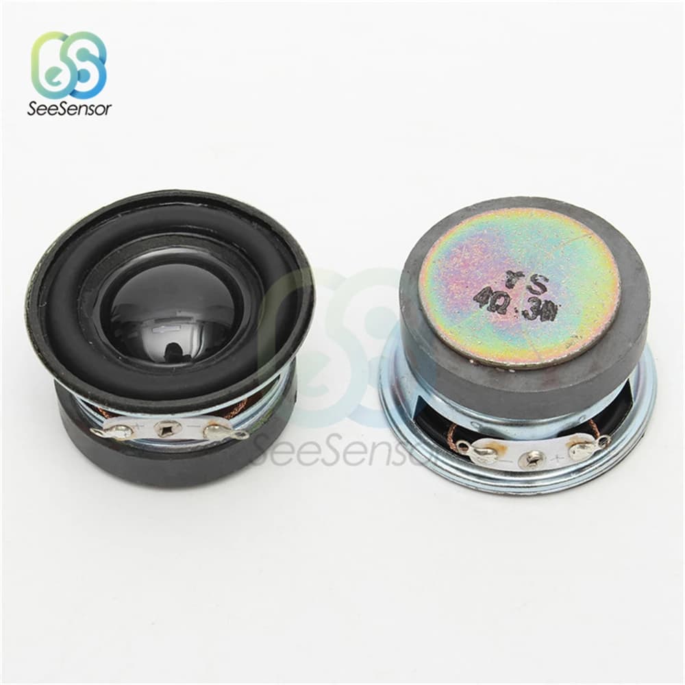 Mini Audio Portable Speakers 4 Ohm 3W Diameter 40mm Full Range Speaker DIY Stereo Home Theater Woofer Loudspeaker