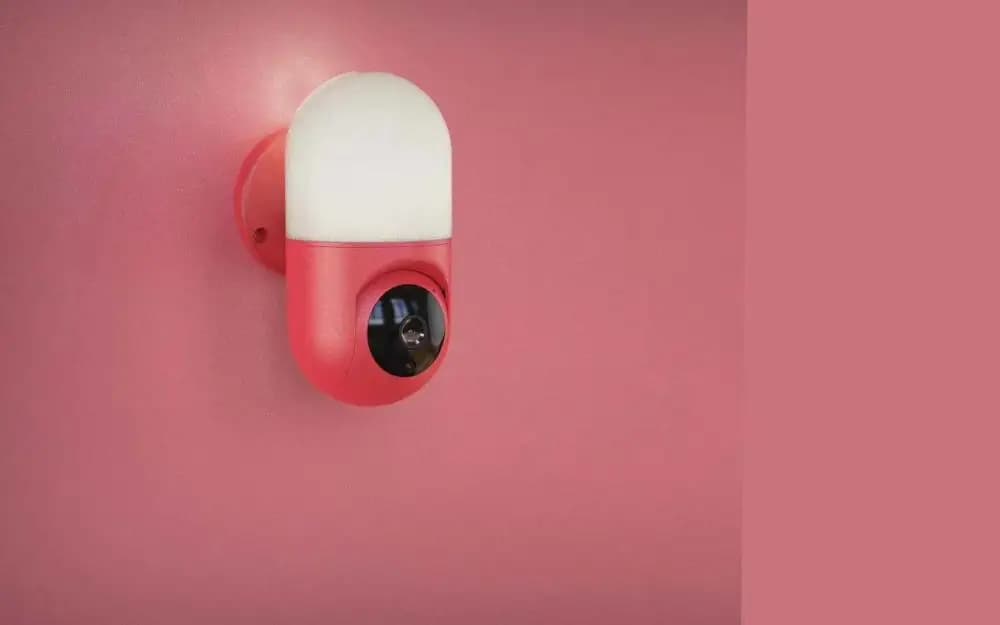 2MP 1080P 360 Degree Wireless PTZ IP Camera Wall Lamp 180 Degree Panoramic View Home Security CCTV Camera Intercom  Baby Monitor