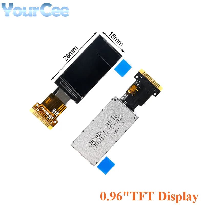 0.96" 0.96 Inch HD IPS TFT Display LCD Screen Module 80*160 ST7735 Drive 3.3V 13PIN