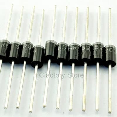 Original 20PCS MBR5200 MBR5200A SR5200 = SB5200 Texiao line 5A 200V Schottky rectifier diode and original In Stock
