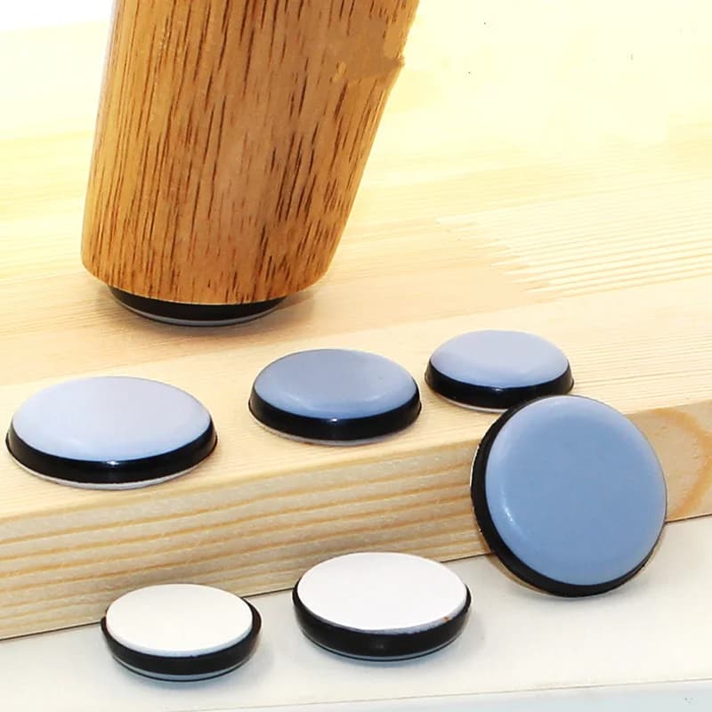 4-8pcs Furniture slider Pad Rubber Chair Leg Bases Table corner Feet Protector Door Close Buffer Bumper Stop Cushion Hardware