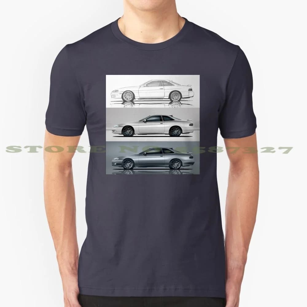 Soarer Sc300 / Sc400 100% Pure Cotton T-Shirt Soarer Sc300 Sc400 Jdm Tuner Grand Tourer Lc Z30 2Jz 1Uz Art Robert1117 Schlueter