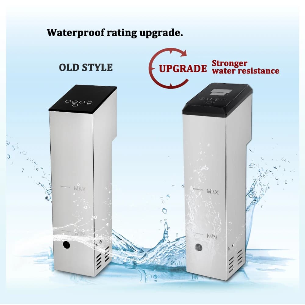 ITOP Upgraded Sous Vide Cooking Machine 5~22L Commercial Immersion Circulator Slow Cooker Low Temperature Processing 110V 220V