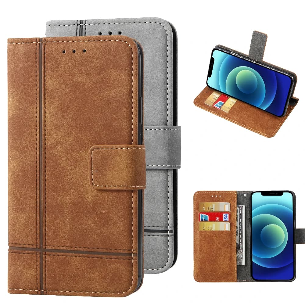 For Cricket Icon Vision Wave AGM X3 Turbo A9 X1 Mini Bluboo S3 D6 D5 Pro D1 D2 S1 S8 S8+ Lite PU With card slot phone Case