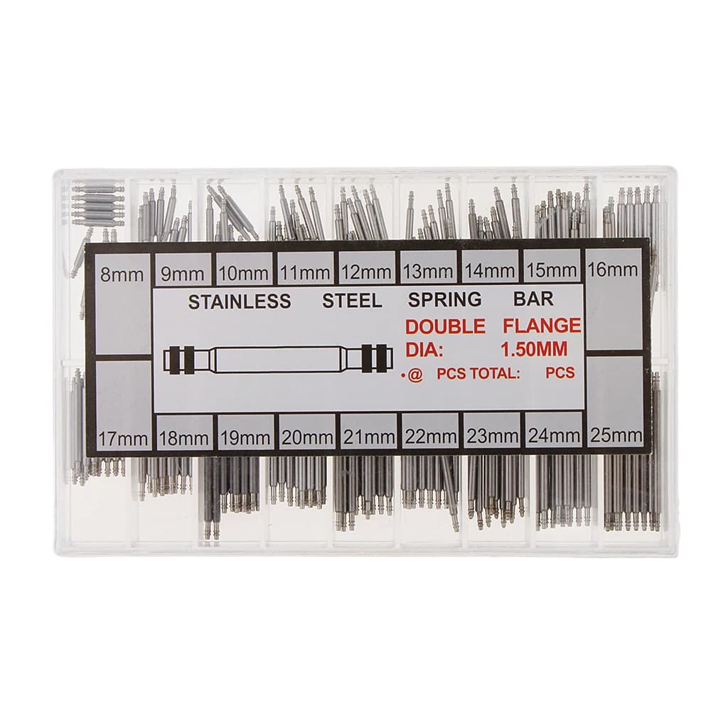 Stainless Steel Watch Band Spring Bar Strap Link Pins for Watchmaker Tools