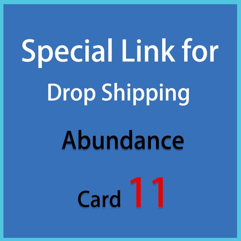 CSJA Special Link for Drop Shipping /Additional Pay on Your Order / Extra Fee / Price Difference for Order -Abundance Pack A020